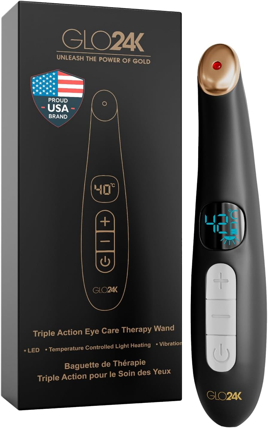Glownova - Varita Masajeadora De Ojos Con Calor Y Vibracion