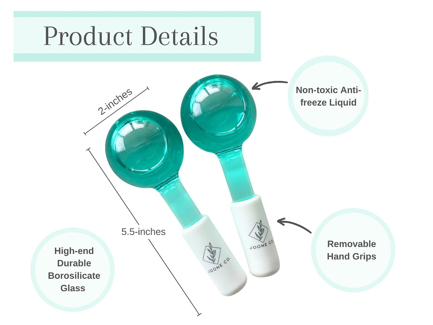Glownova - Rodillo De Hielo Cryo Para Rostro