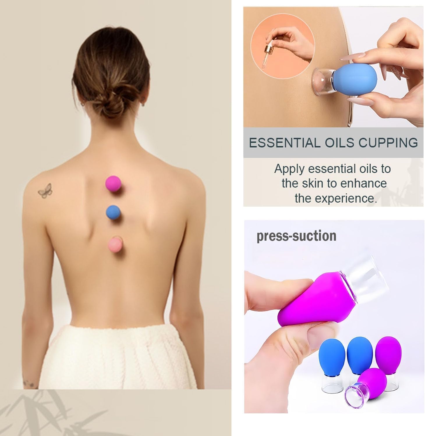 Glownova - Set De Copas De Ventosas Faciales Antiedad