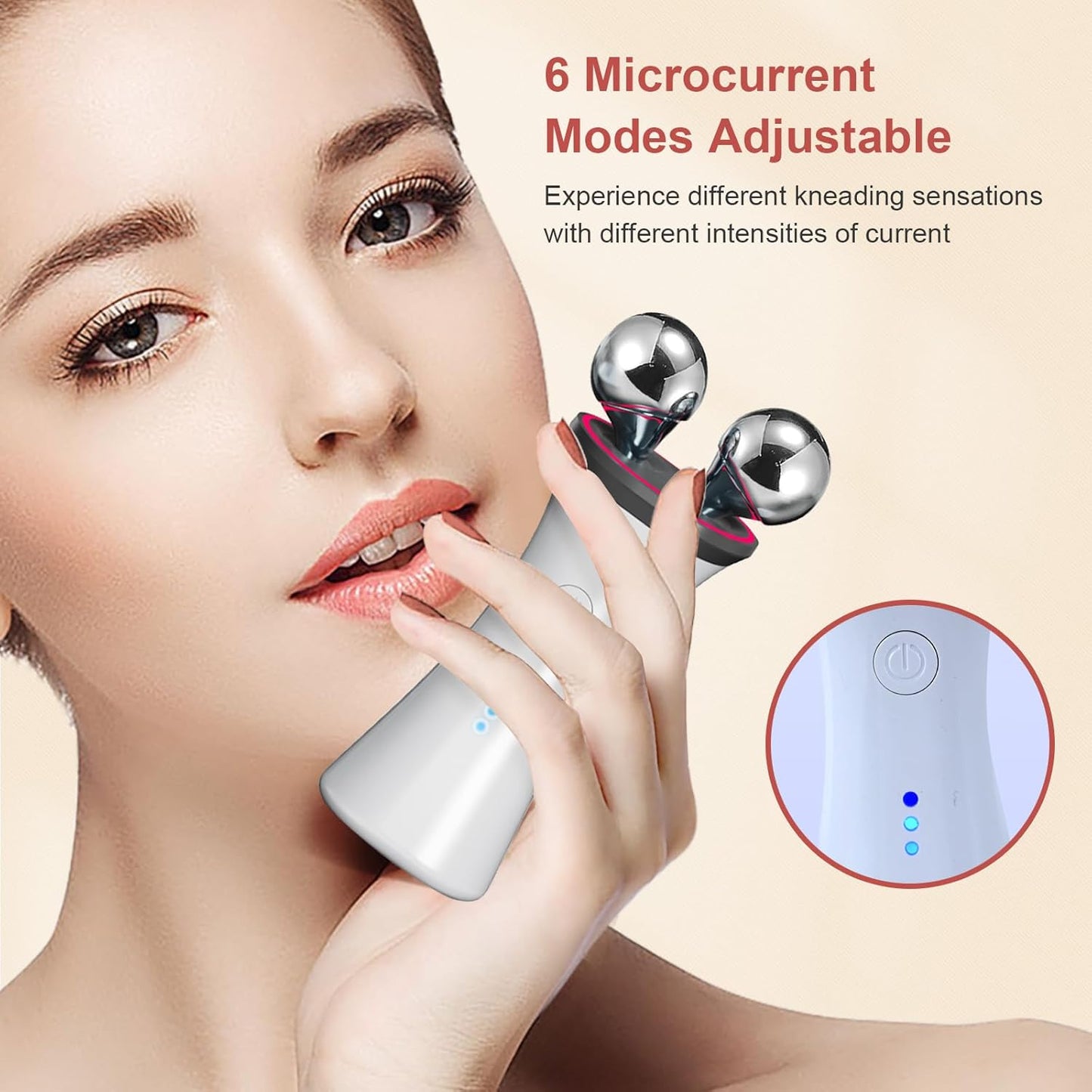 Glownova - Dispositivo De Microcorriente Facial