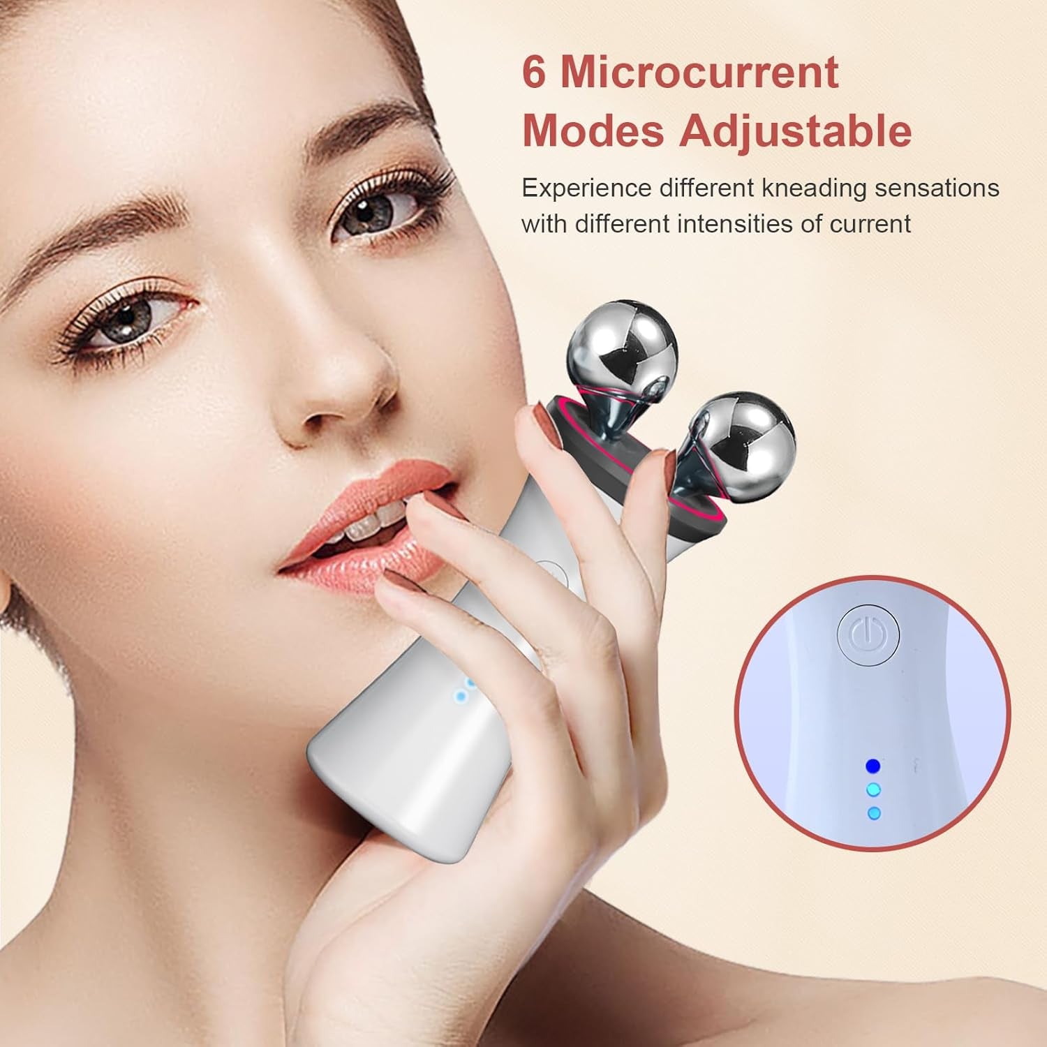 Glownova - Dispositivo De Microcorriente Facial