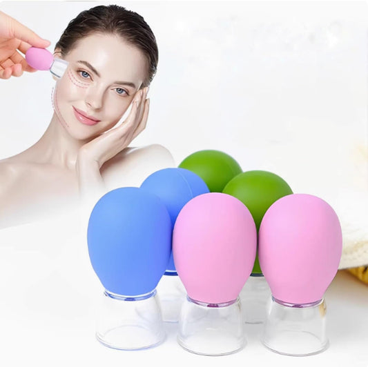 Glownova - Set De Copas De Ventosas Faciales Antiedad